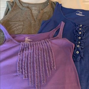 Sleeveless summer tops bundle medium
